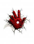 Avengers 3D LED Light Iron Man Hand - Poškodené balenie !